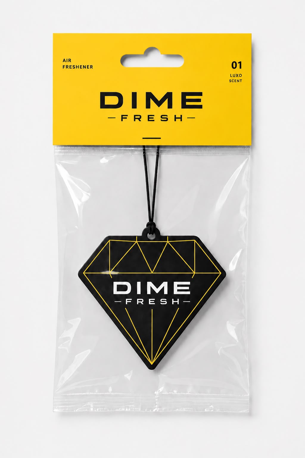 Embalagem do aromatizante Dime Fresh Luxo